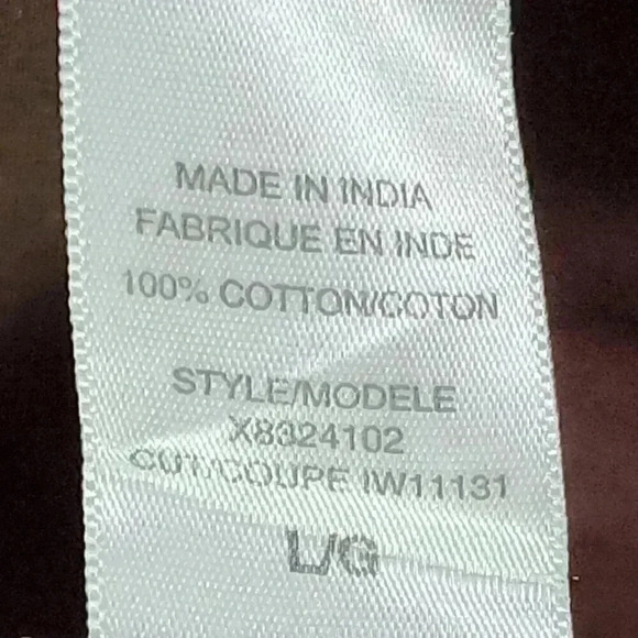 Vintage‎ GUESS Men's Cowboy Shirt L Slim "Freedom" Cross Embroidered Snaps Brown - Picture 9 of 13